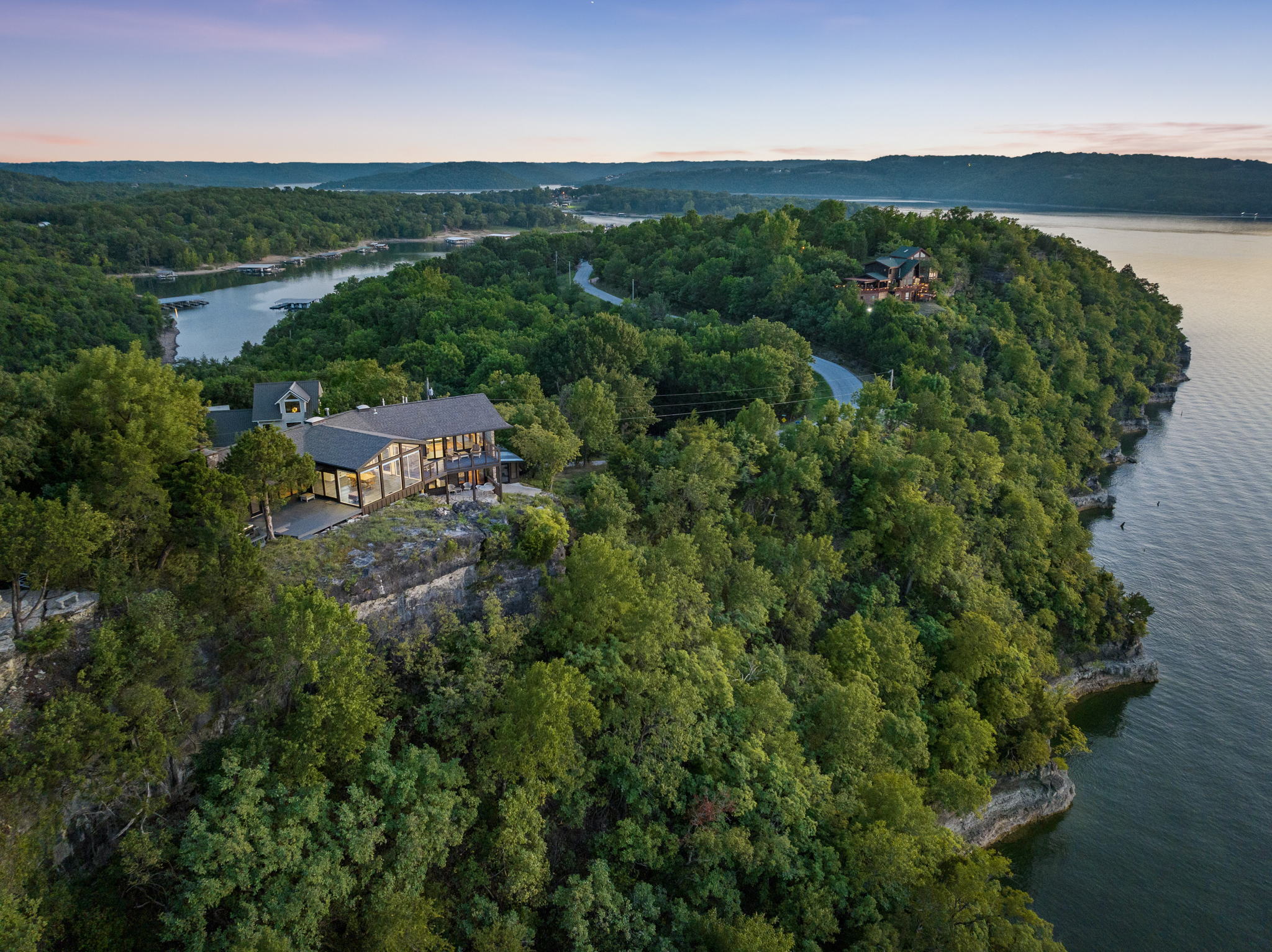 A Branson lakefront listing photographed by the WMH team